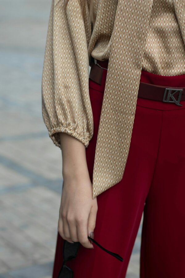 PANTALON 1 - ROUGE - Image 2