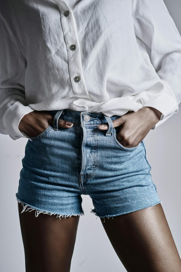 SHORT 1 - BLEU